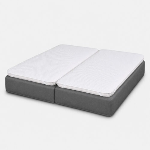 Mattress Cover Grey Elkh - Zipper