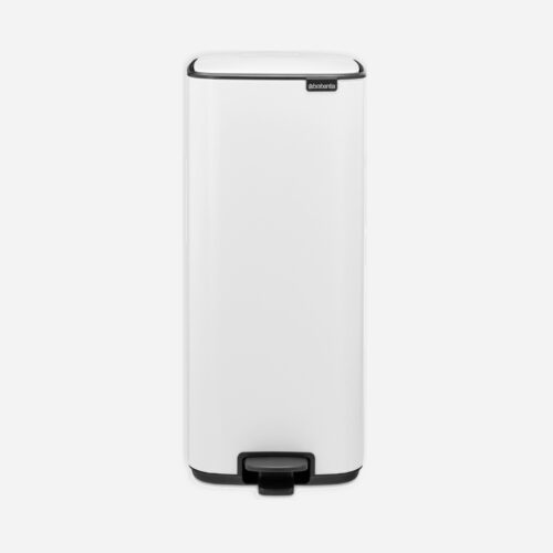 Bo Pedal Bin 30L - White