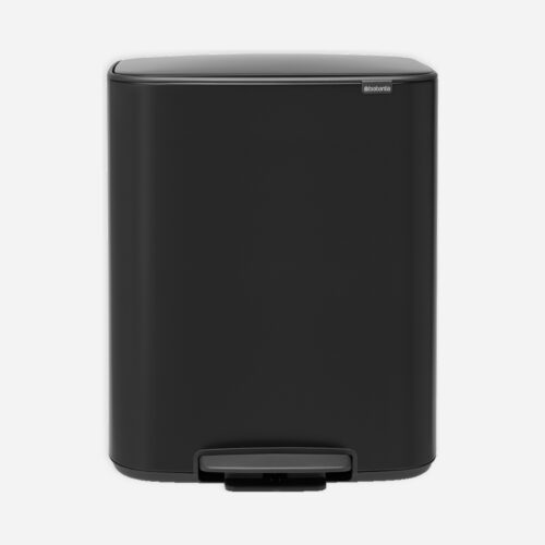 Bo Pedal Bin 60L - Matt Black