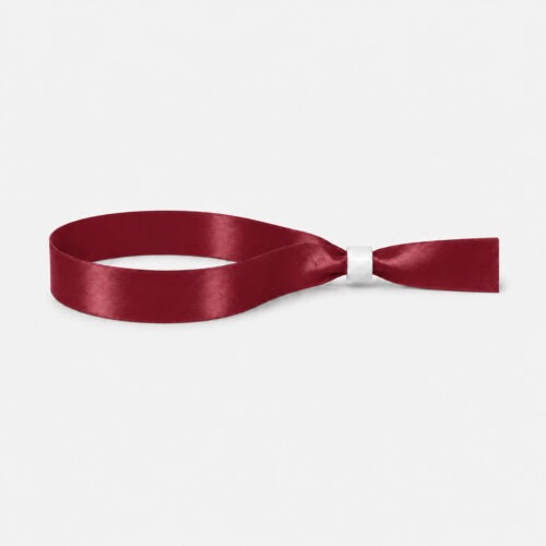 Wristband Brandable - Burgundy