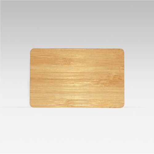 Key Card Wood Brandable - Bamboo