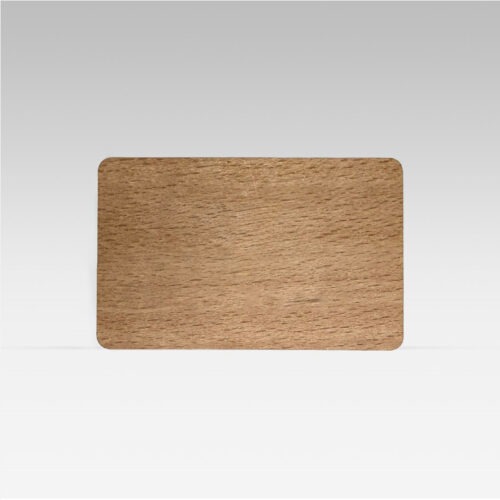 Key Card Wood Brandable - Beech