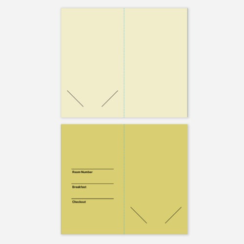 Key Card Holder FSC Brandable - Limoncello