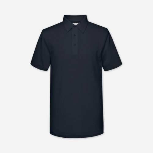 Mens Polo Shirt Marc - Navy Blue, S