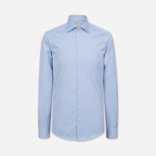 Men's Shirt Jens, Long Sleeve - Light Blue, XS