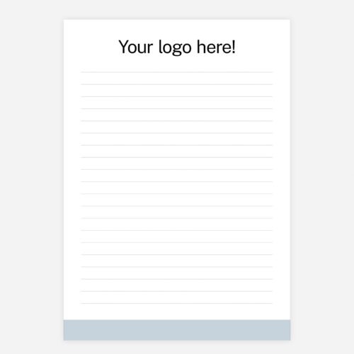 Note Pad Core A5 Brandable - Ice Mint