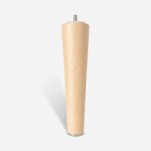 Bed Legs Round Wood - Birch